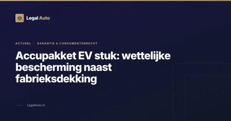 Garantie & Consumentenrecht