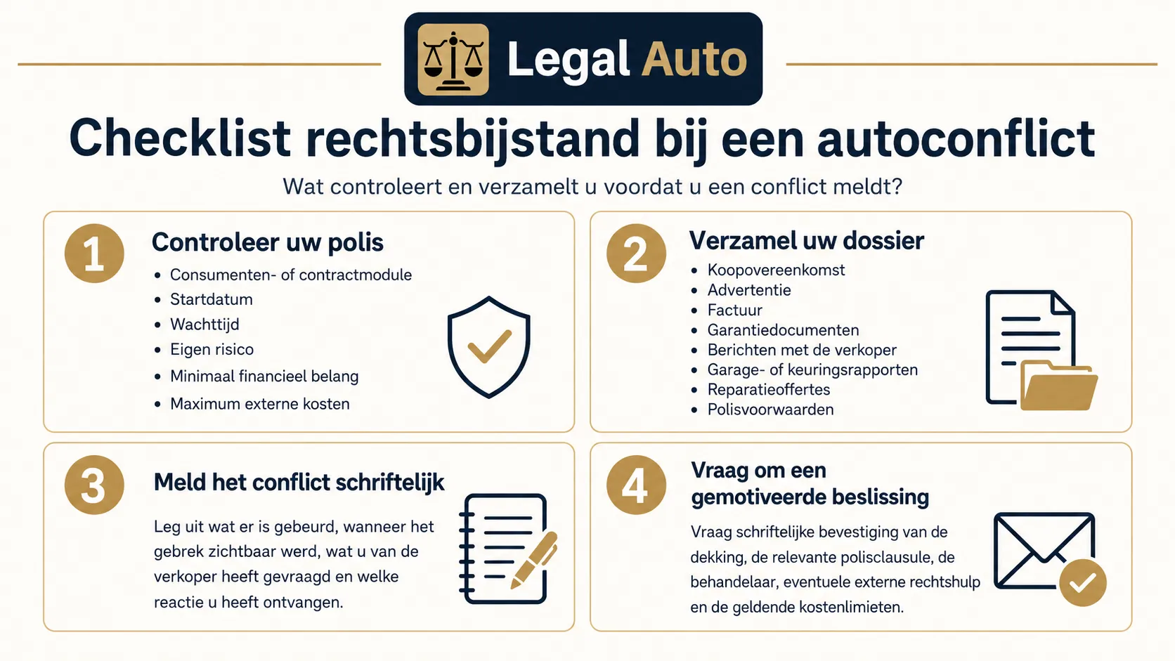Hoe meldt u een autogeschil bij uw verzekeraar?